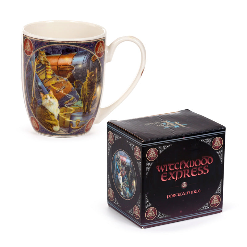 Lisa Parker Witchwood Express Cats Mug with assorted designs