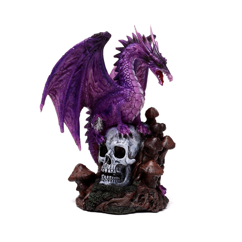 Unique gift Enchanted Nightmare Dragon Skull