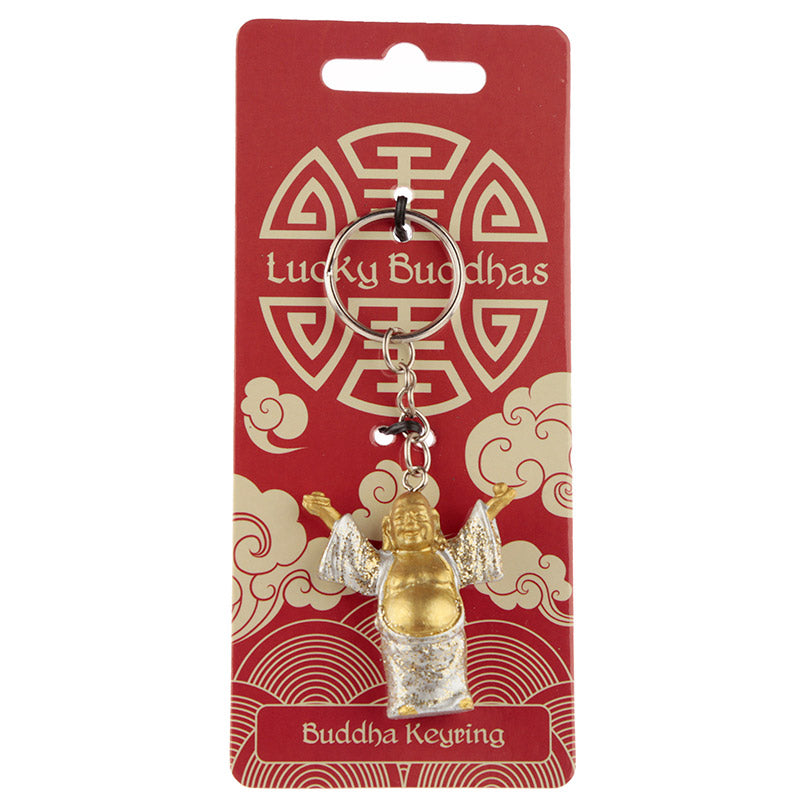 Lucky Buddha Novelty Keyring - decorative item