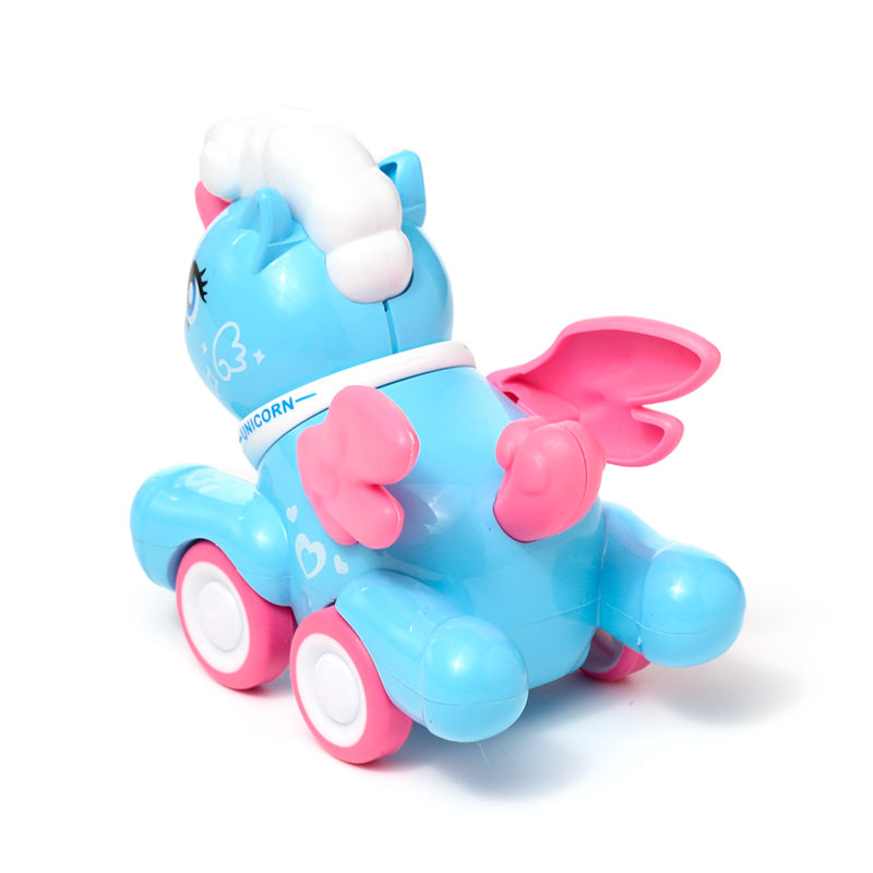 Winged Unicorn toy in a child’s room decor