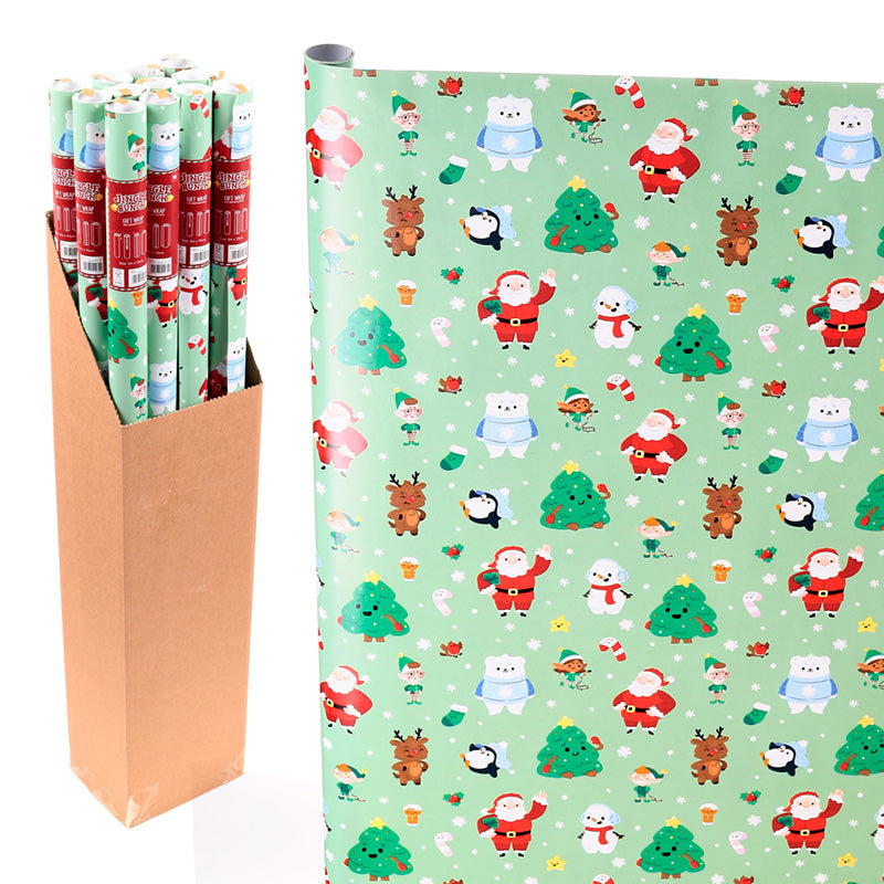 Christmas Jingle Bunch Wrapping Paper for festive gifting