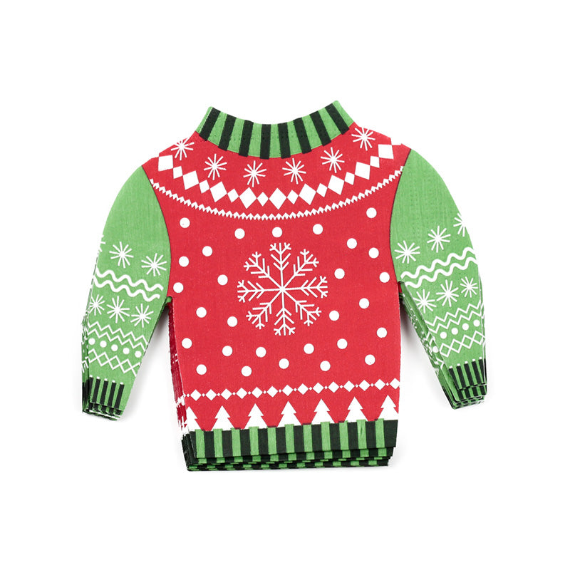 Pack of Christmas Jumper Napkins for holiday parties
