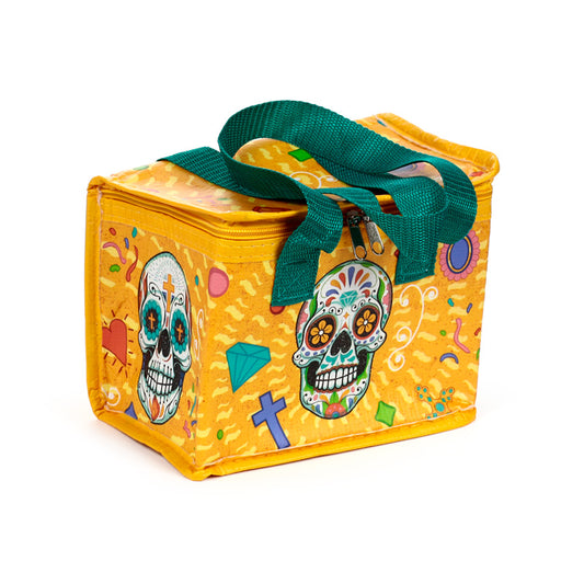 Day of the Dead RPET Cool Bag - vibrant design