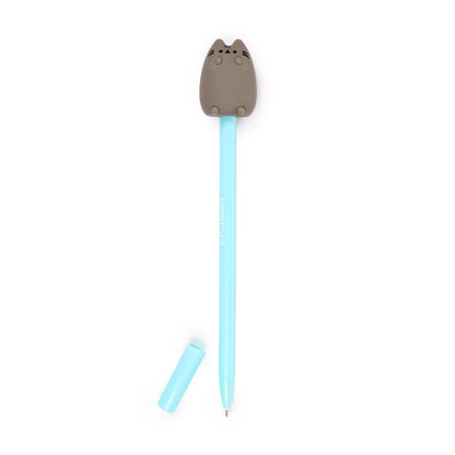 Pusheen the Cat Fine Tip Pen with Topper - Close-up