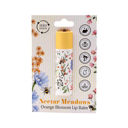 Nectar Meadows Lip Balm in eco-friendly packaging