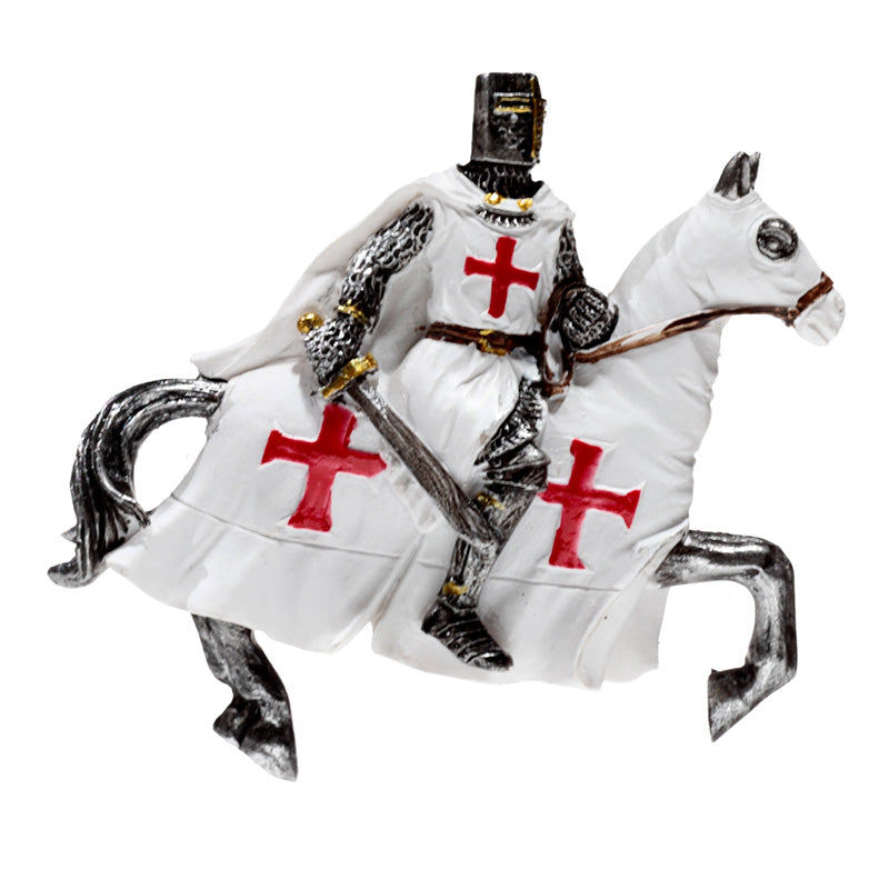 Close-up of Crusader Knight Souvenir Magnet