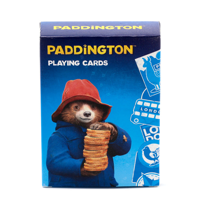 Paddington Bear Playing Cards with decorative elements