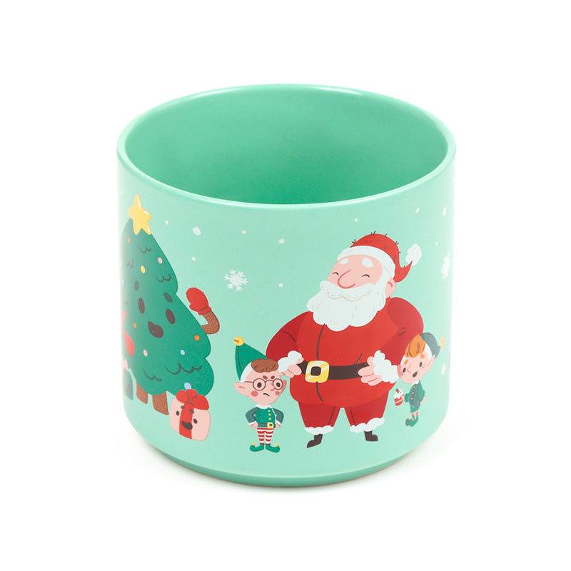 Large Porcelain Mug - Christmas Jingle Bunch with decorations