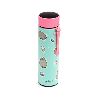 Close-up of Pusheen the Cat Sweets drinks bottle