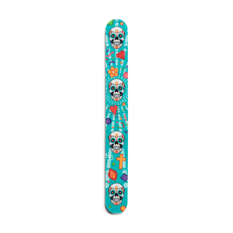 Artistic Day of the Dead Nail File for beauty routine