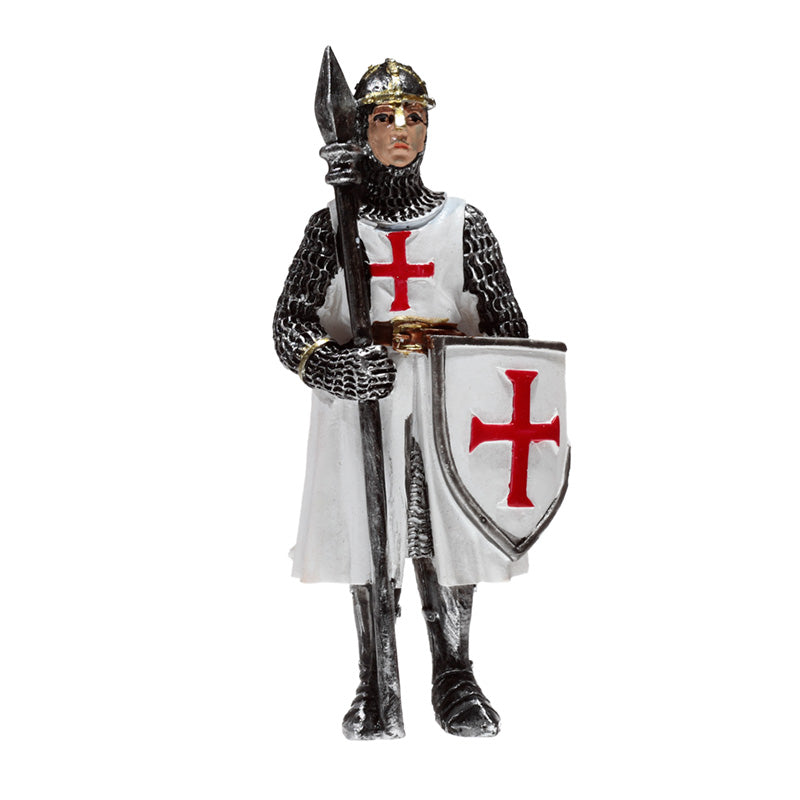 Crusader Knight Defender Magnet showcasing intricate design