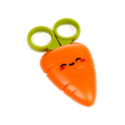 Creative play with Foodiemals Cecil the Carrot Kids Scissors