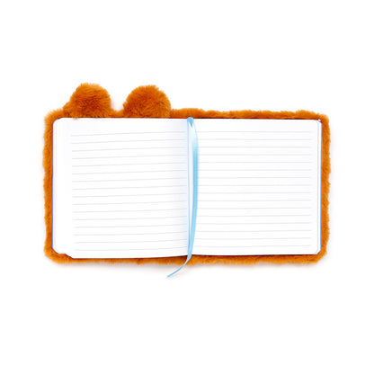 Lined pages of Adoramals Mimi the Marmot Plush Notebook