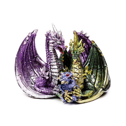 Intricate detailing of Dark Legends Dragon figurine