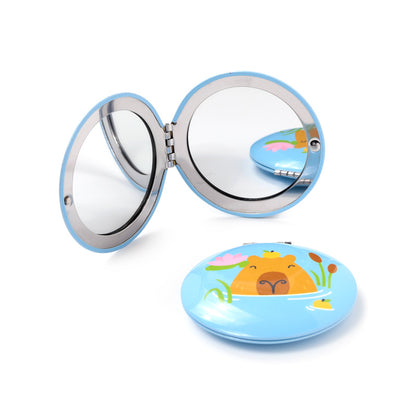Capybara Compact Mirror in a handbag