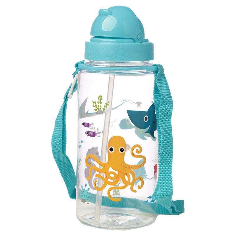 Vibrant Sealife Theme Water Bottle for Kids