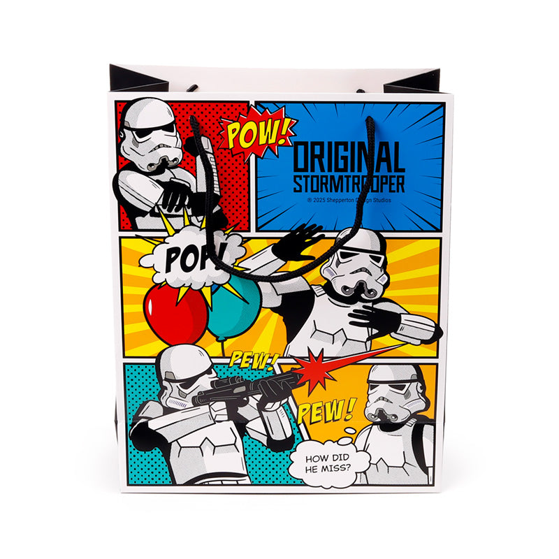 Large gift bag featuring Star Wars themed design