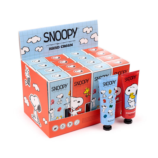 Moisturising Hand Cream with Peanuts characters Snoopy and Woodstock