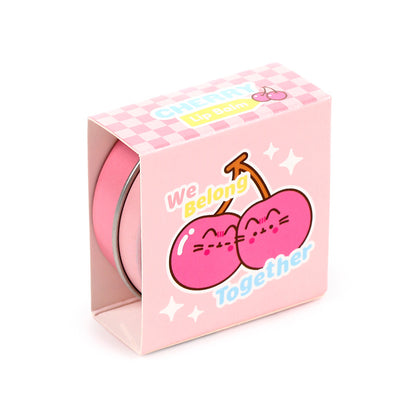 Pusheen the Cat Fruits Lip Balm displayed on vanity