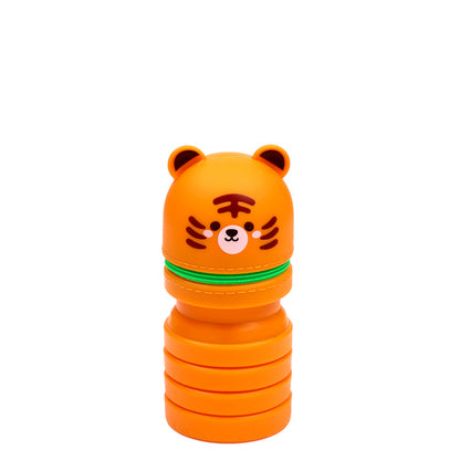 Adoramals Tiger Silicone Pencil Case displayed with other items