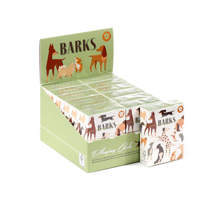 Barks Dog Playing Cards - Front View