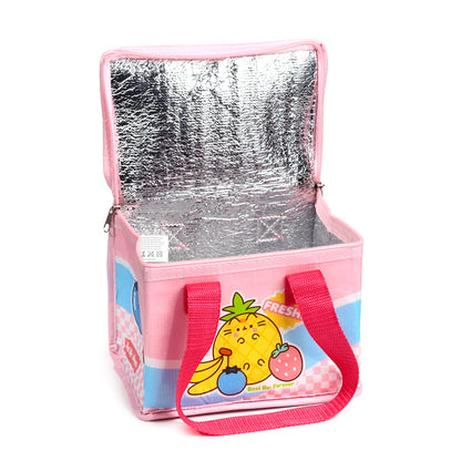 Pusheen the Cat Fruits RPET Cool Bag - Open Compartment