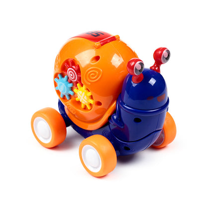 Happy Snail Press & Go Action Toy - Close Up