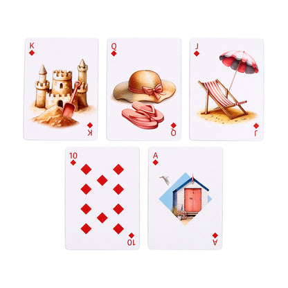 Coastal themed card games