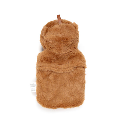 Capybara Hot Water Bottle on a decorative display