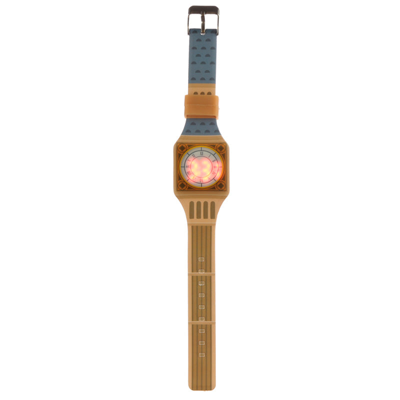 Close-up of Silicone Digital Watch London Icons