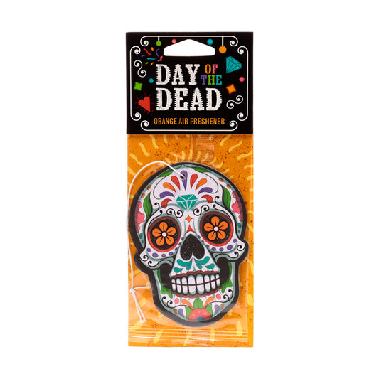 Orange Scented Day of the Dead Air Freshener