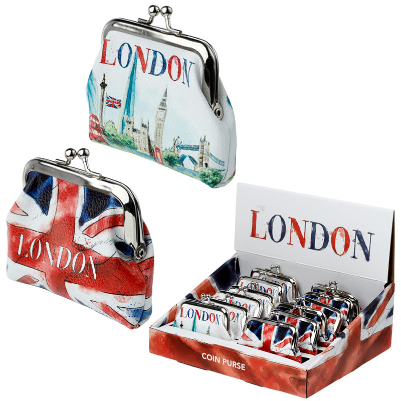 Tic Tac London Tour and Union Jack Purse in use