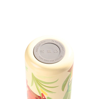 500ml insulated bottle with a unique tropical design