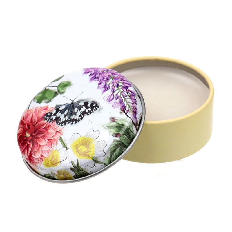 Butterfly Meadows Lip Balm tin with assorted flavours