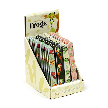 Tropical Fruits Nail File with vibrant fruit designs