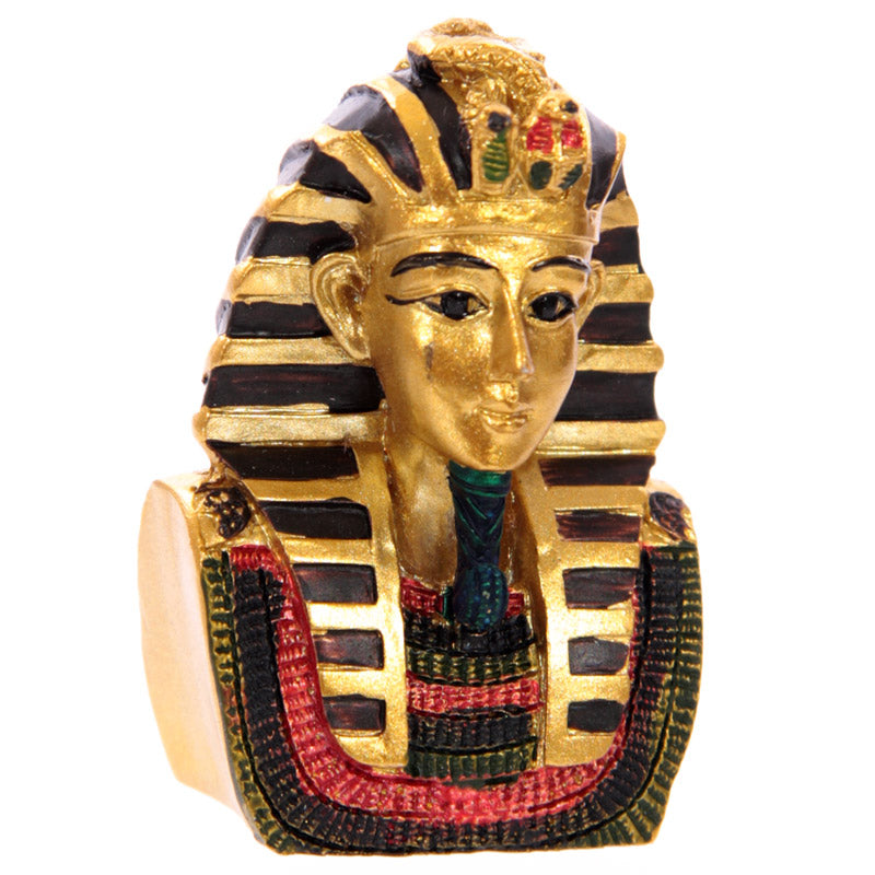 Gold Egyptian Icon Trinket displayed on a shelf