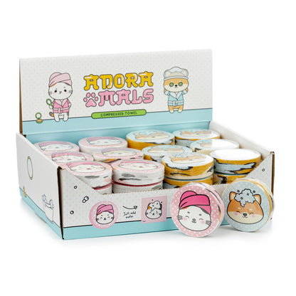 Adoramals Compressed Travel Towel - Pet Lovers