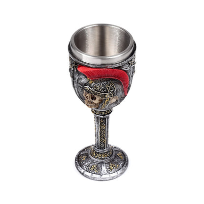 Decorative Goblet - Roman Soldier in home decor setting