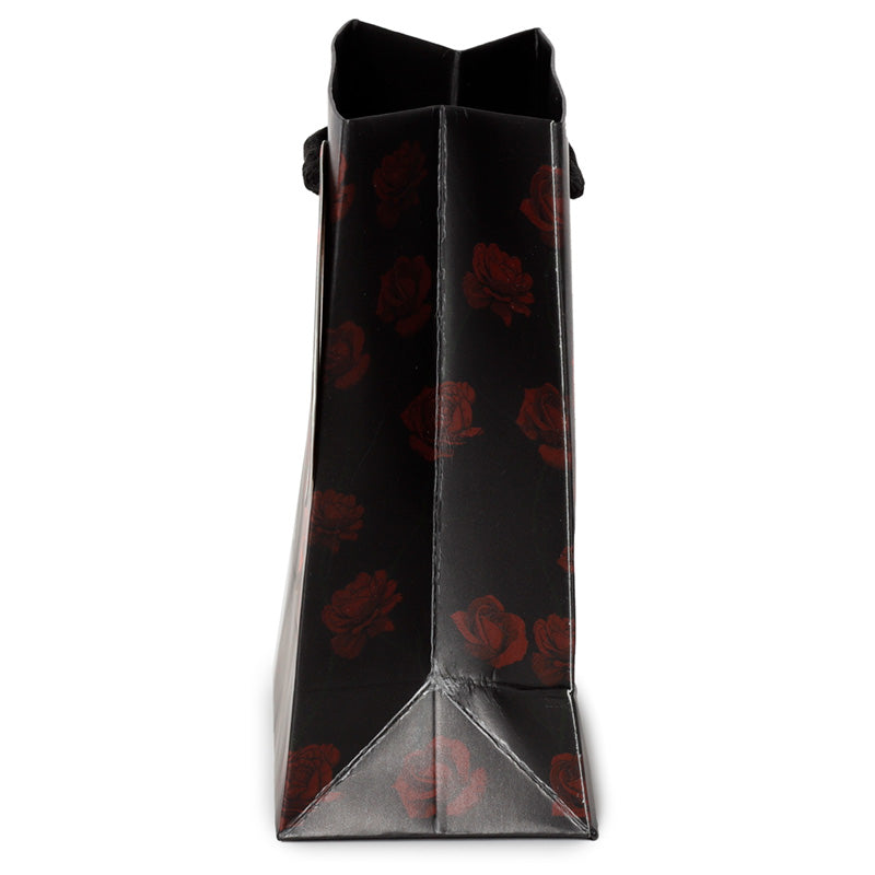 Detailed design of Skulls & Roses Small Gift Bag