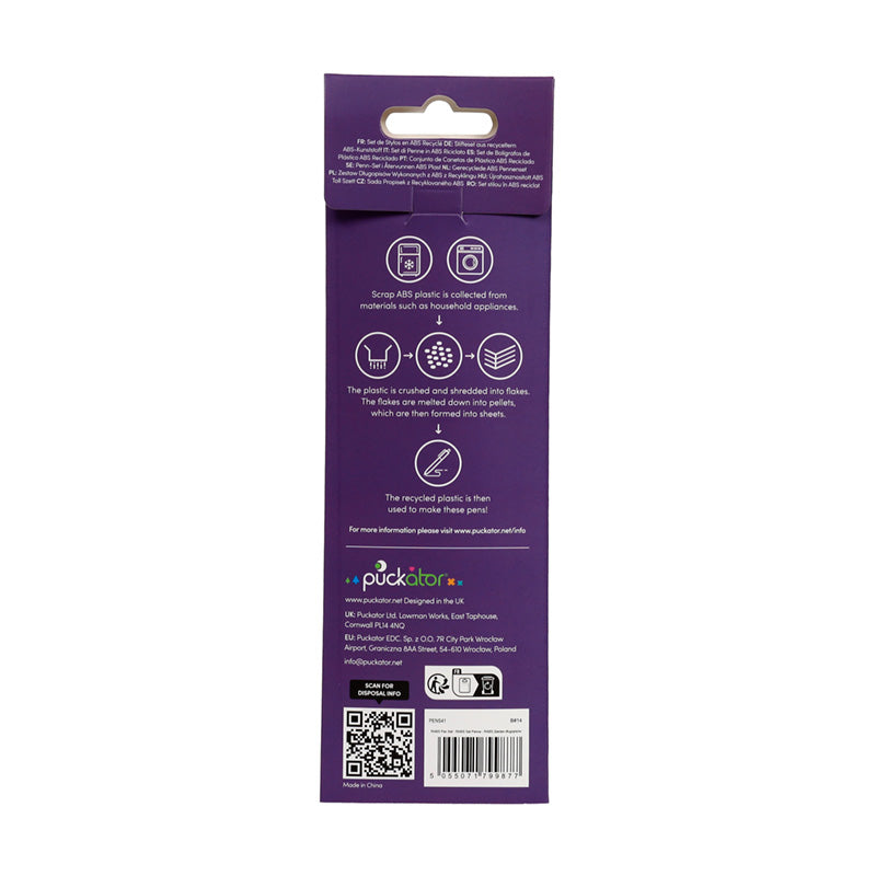 Eco-friendly pen set featuring Jan Pashley Stag