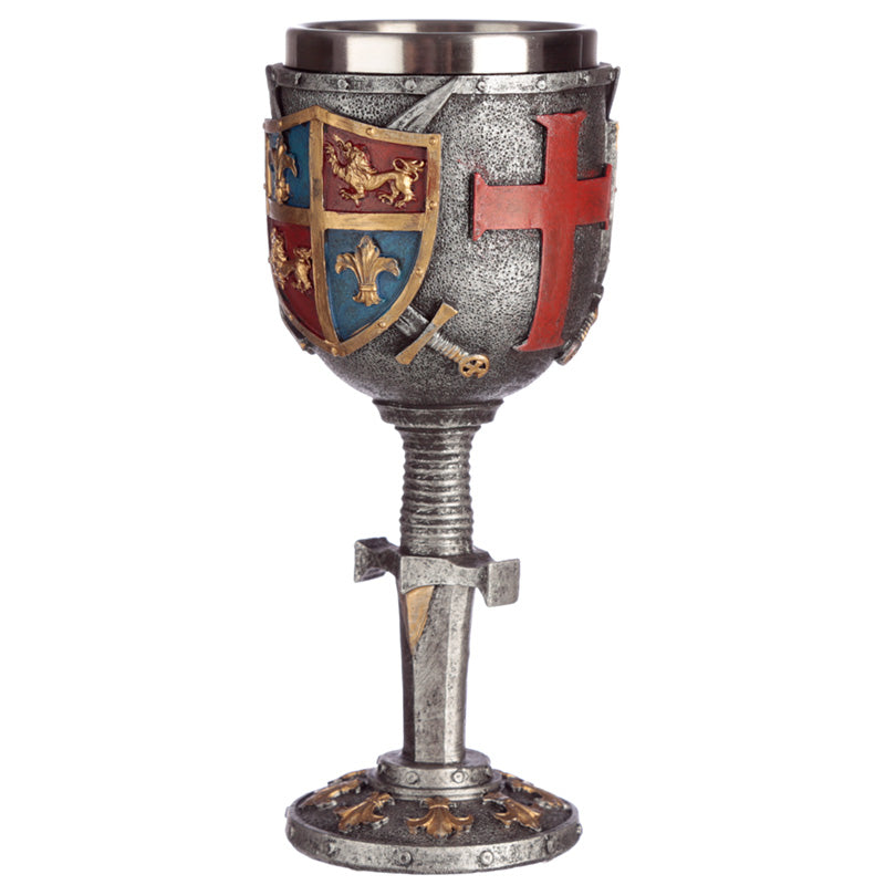 Elegant display of the decorative goblet on a table