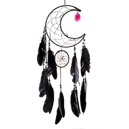 Decorative Black Dreamcatcher Close-up