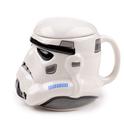 Stormtrooper Helmet Mug on a Table