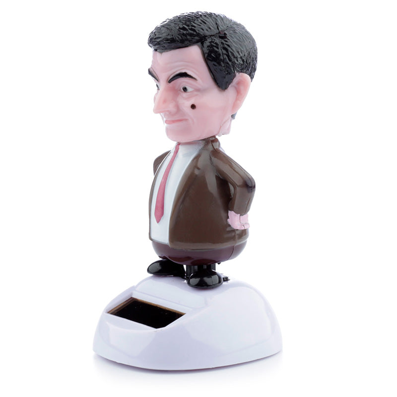Mr Bean Solar Pal ornament on display