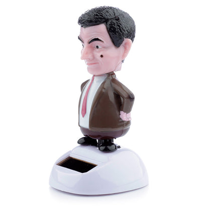 Mr Bean Solar Pal ornament on display