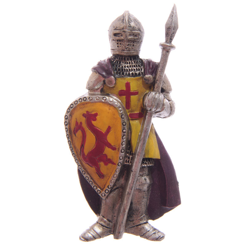 Crusader Knight Souvenir Magnet - Side View