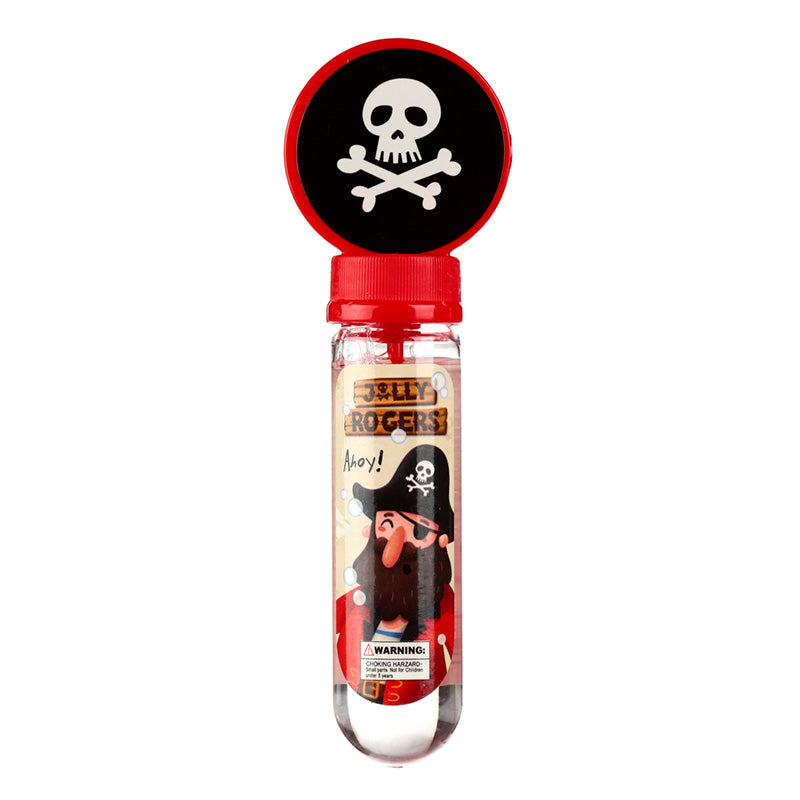 Jolly Roger Pirate Bubbles - kids party accessory