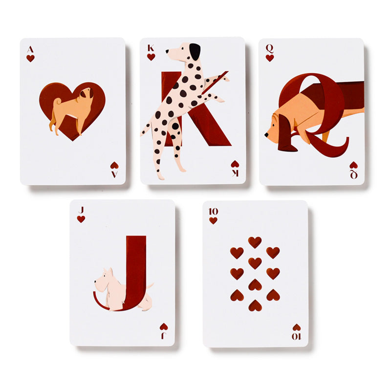Barks Dog Playing Cards - Back Design