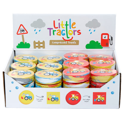 Compact Little Tractors Travel Towel for easy packing