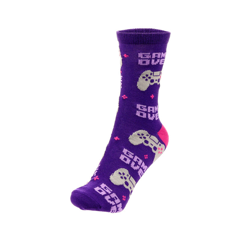 Fun Game Over Socks for casual wear